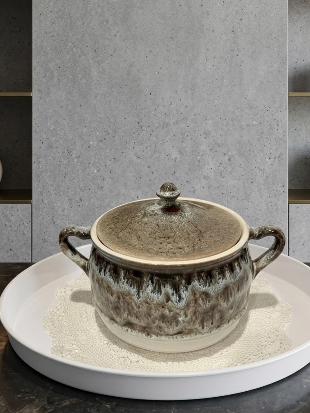 🤎BEAUCEWARE – Vintage Covered Casserole (9-807)